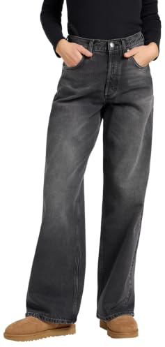 LEE - Jeans Damen - Loose Fit - Low Slung Slouch - Charred Black