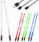 13 couleurs LED Light Baguette Batterie, Rechargeable Battery Stick, Light Drum Stick, fluorescent Stick, pour les spectacles nocturnes, enfants et adultes - accessoires de percussion, cadeaux de batt