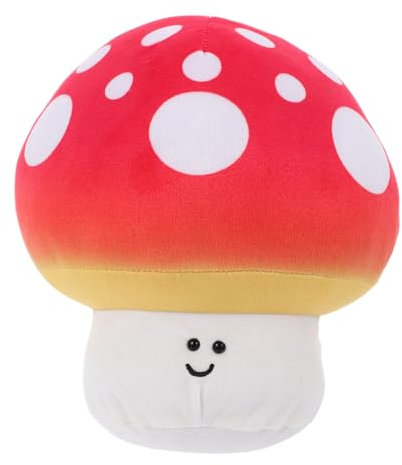 Gatuida Pilzkissen Bett-sofakissen Weiches Dekokissen Sofakissen Gefüllte Pilze Dekokissen Pilzpuppen-modellierspielzeug Pilzpuppenkissen Pilz-stofftier Plüschpilz