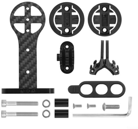 Out Fahrradhalterung für Garmin Computer, Rennrad, MTB, Lenkerhalterung (schwarz)