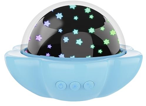 GkgWuxf Proiettore Notte Bambino,Lampada Notte Stelle Proiezione per Soffitto | Lampada LED decorativa Proiezione per la Camera dei Bambini, Presepe o Casa