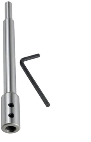 Rallonge de foret en métal pour tige ronde de 96,5 cm, parfaite pour les projets professionnels
