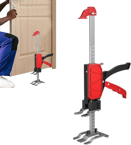 ARM Jack 200 kg Traglast Hebehilfe für schwere Böden | Arbeitsersparnis | 45 Stück Trockenbauheber aus Stahl inkl