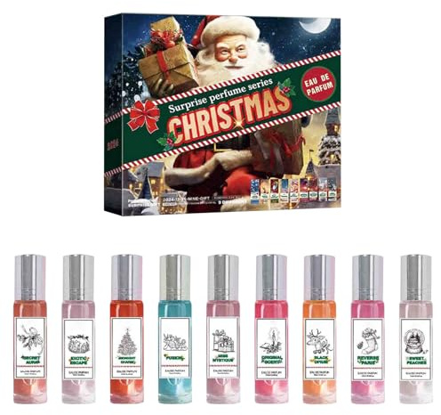 Damen-Parfüm-Adventskalender, Weihnachts-Adventskalender, Parfüm-Set, Damen, Eau de Parfum, Pheromon-Parfüm, Urlaubs-Countdown-Kalender