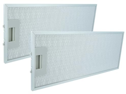 vhbw 2x Filter Metallfettfilter kompatibel mit Siemens LI23030/08 | LI23030/09, LI23030/06, LI23030/07, LI23030CH Dunstabzugshaube, Metall