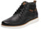 Bruno Marc Scarpe Moto Uomo Classici Lace-Up Boots Suola in Eva Chukka Stivali Uomo Scarpa Casual Stivaletti,Size 44,Nero,Grand-High