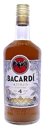 Bacardi, Anejo Cuatro, Aged 4 Years 0,7 Liter