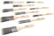 ProDec Trade 10 Synthetic Paint Brush Set - 10 Piece Set for a Smooth Finish Painting with Emulsion, Gloss, Satin Paints on Walls, Ceilings, Wood, Metal - 3x 0.5, 3x 1, 2x 1.5, 2x 2 inch