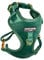 Fluffy Tailers Emerald Velvet Dog Harness - Adjustable Puppy Harness With Breathable Chest Strap for Small, Medium & Teacup Sized Dogs (Medium)