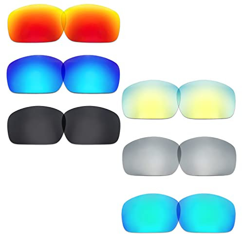 TERYDANBLE Compatible/Replacement Lenses for Oakley Scalpel with Red/Blue/Black/24K Gold/Silver/Green Color