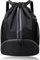 AWAVM Turnbeutel Fußballtasche Rucksack mit Kordelzug Verstellbar Tunnelzug Gymsack Wasserfest turnbeutel schwarz sportbeutel für Herren Damen Kinder Jugend