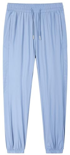 YAWHO Damen Jogginghose Sporthose Lang, Yoga Hosen, Trainingshose Fitness, Sweathose, Slim Fit Freizeithose, Jogging Hose, Laufhosen für Frauen (1502 Blue, S)