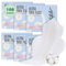 Damenbinden aus 100 % Bio-Baumwolle, ultradünn, mit Flügeln, geruchlose Periodeneinlagen, normale Saugfähigkeit, Bio-Baumwolleinlagen, Menstruationseinlagen (regulär, Größe 3, 108 Stück)