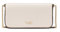 kate spade new york Damen Devin Saffiano Leather Flap Chain Wallet Geldbörse an Kette, Colorblocked Timeless Taupe Multi