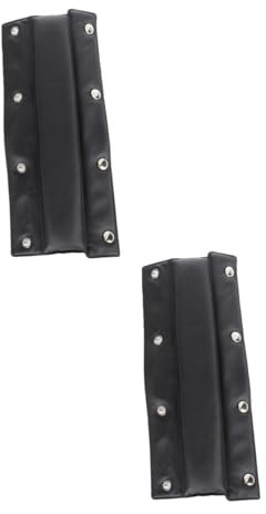 2 Piezas Cojín de Repuesto para Auriculares Pro de Cuero Instalación Resistente Rayones