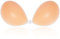 Niidor Klebe BH, Trägerloser Rückenfrei Silikon Unsichtbare Push Up BH Invisible Bras für rückenfreies Abendkleid, Ballkleid, Brautkleid (Silikon, A)