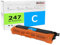 OBV TN247 kompatibler Toner als Ersatz für Brother TN-247C TN-243C für DCP L3510CDW L3550CDW HL-L3210CW L3230CDW L3270CDW L3280CDW MFC L3710CW L3730CDN L3740CDN L3750CDW L3770CDW Cyan
