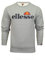 Ellesse Mens SL Succiso Sweatshirt, Grey Marl, XL