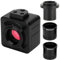 USB HD Mikroskop Kamera 5MP Elektronische Okular Kamera mit Mount Adapter