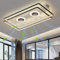 LED Deckenventilator Mit Beleuchtung, Neuer Doppelventilator Design Deckenlampe Große Wohnzimmerlampe Esstisch Fan Deckenleuchte, Fernbedienung Leise Moderne Schlafzimmer Kinderzimmer Lamp,Black/90cm