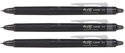 PILOT Tintenroller FriXion Point Clicker 0.5 (F) Schwarz