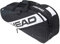 HEAD Unisex – Erwachsene Elite Tennistasche, schwarz/weiß, 6R