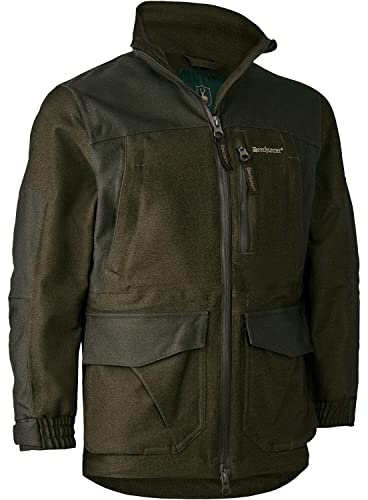 Deerhunter Youth Chasse Jacket Olive Night melange 160 Olive - Hunting jacket insulated weatherproof for Men