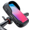 ROCKBROS Handyhalterung Fahrrad Wasserdicht Fahrradtasche Lenker 360° Drehbare Fahrrad Lenkertasche für 6.7 Zoll Smartphone Motorrad Handyhalter