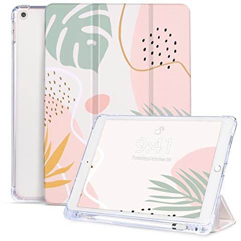 Vozehui 10.2 Zoll Hülle für iPad 9/8/7 Generation Hülle mit Bleistifthalte, Dreifach Stand Leichtgewicht Schutzhülle mit Auto Sleep Wake für iPad Hülle 10.2 Zoll 2021/2020/2019
