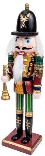 ifundom Casse-Noisette De Noël Casse-Noisette en Bois Casse-Noisette Musical Casse-Noisette en Bois Musique Marionnette Soldat Figure Festive Casse-Noisette À Collectionner pour La