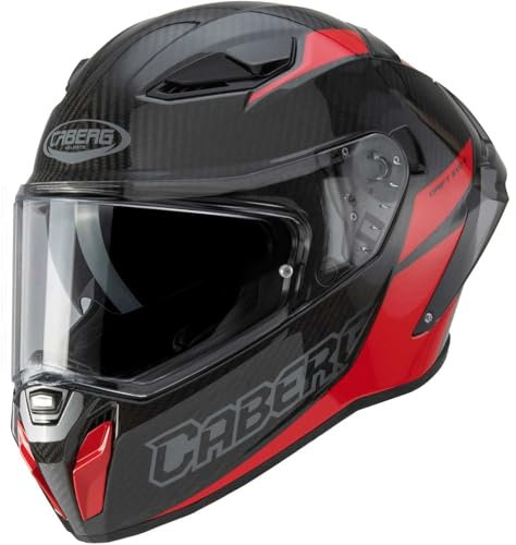CABERG HELMET DRIFT EVO II CARBON NOVA RED M