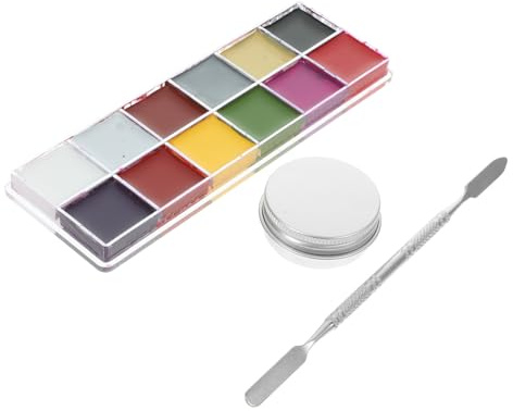 WOONEKY 3piezas Cera De Maquillaje Cera Para Pintura Facial Set De Espátulas Para Heridas Maquillaje Especiales