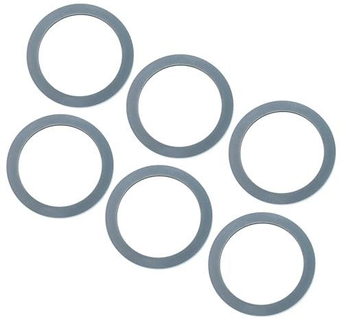 6-Pack Oster Blender Replacement Parts - Rubber Gaskets Sealing O-Ring for Osterizer Blender