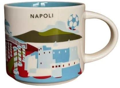 STARBUCKS - Napoles (Italia) You Are Here Collection - Taza de Café 414ml