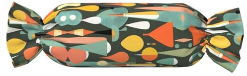 HJLUUFT Mid-Century Retro-Kissen, Süßigkeitenkissen, zylindrisches Kissen, weicher Plüsch, Taillenrolle, Sofakissen, waschbar