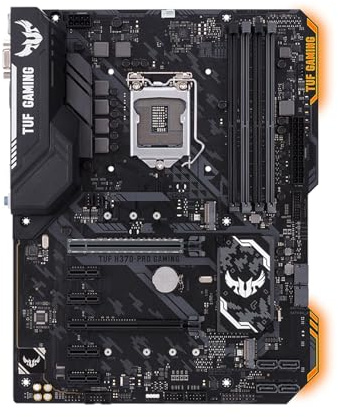 Scheda Madre Carte mère Fit for ASUS TUF H370-PRO Gaming H370 ATX LGA 1151 Compatible Intel Core i5 8400 9400 i7 9700 8700 i3 9100 DDR4 M.2 HDMI
