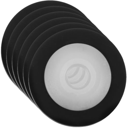 MOLUCKFU 6 pezzi Rulli di Pressione in Premium per Riparazione Videoregistratori Vhs e Cassette da Rotelle Stabili e Resistenti per Nastri Audio e Radio