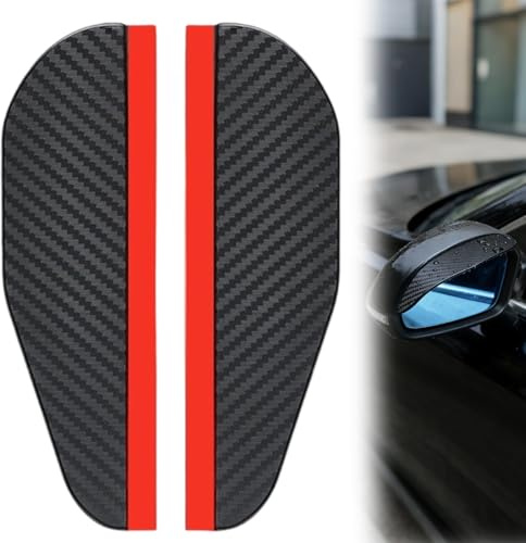 2 Stück Rückspiegel Regenblende Rauchschutz Universal,Universal Auto Rückspiegel Regenschutz Sonnenblende,Auto Seitenspiegel Regenschutz Für Autos Suv Lkw Rückspiegel Abdeckung
