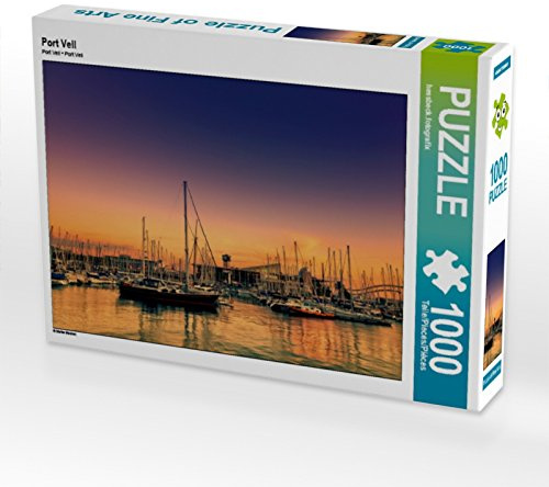 CALVENDO Puzzle Port Vell | 1000 Teile Lege-Größe 64 x 48 cm Foto-Puzzle für glückliche Stunden