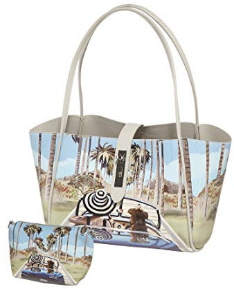 Goebel Handtasche Trish Biddle - Aloha, aus der Kollektion Artis Orbis, aus Kunstleder, Maße: 30x14x20, 67-140-03-1