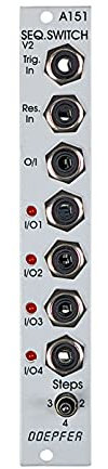 Doepfer A-151 Quad Sequential Switch - Modular Synthesizer