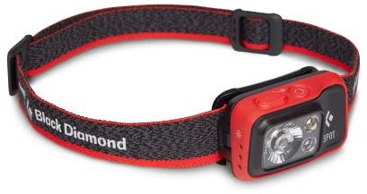 Black Diamond Spot 400 Headlamp Grau-Rot, Stirnlampe, Größe One Size - Farbe Octane
