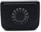 TOTMOX Mini condizionatore d'aria a energia solare, ventola di scarico, 1 W, portatile, per auto, rinfrescatore d'aria e dispositivo di raffreddamento, colore: nero