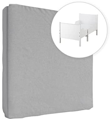 Baby Comfort Jersey 100% Baumwolle Spannbettlaken für 160x80 cm Kleinkind Junior Bett Matratze (Grau)