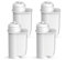 Comedes Lot de 4 filtres à eau pour Brita Intenza - Remplace Bosch Siemens TZ70003, TZ70033, TCZ7003 & Brita Intenza 575491 - Compatible avec les séries Siemens EQ et Bosch Vero Series