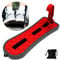 NATGIC Car Door Step, Extended Two Legged Car Door Pedal U Shaped Foot Pedal on the Roof Easy Access to Rooftop Antiskid Multifunction Automobile Pedal with Safety Hammer Doorstep (21.5cm, Red)