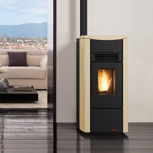 Stufa a pellet extraflame giusy evo 2.0 - pergamena