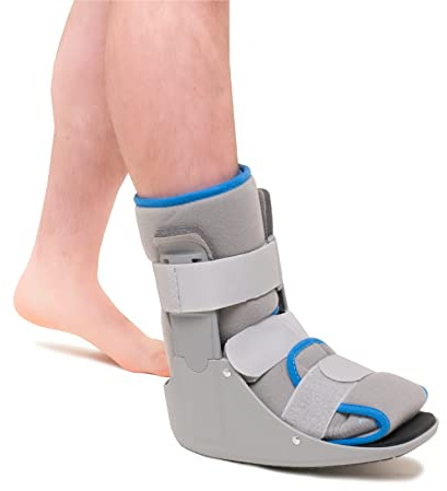 Express Orthopaedic® - Medically Approved Ultra Short Fixed Walker Protective Boot for Foot, Ankle & Leg Fractures & Injuries - Supplied to UK Hospitals (L) UK Size 9-10.5