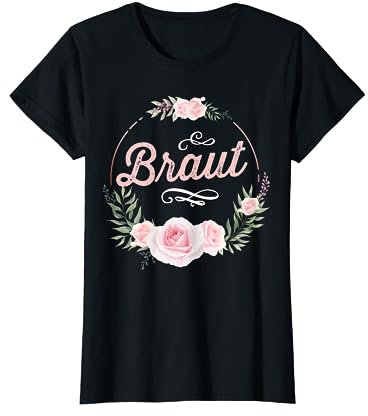 Kostüm Braut Tshirt JGA Frauen Junggesellinnenabschied T-Shirt