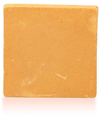 Generisch Fliese 5 x 5 cm Keramikfliese uni einfarbig handgemacht aus Mexiko - Mosaikfliese Dekorfliese Fair Trade (Terracotta)
